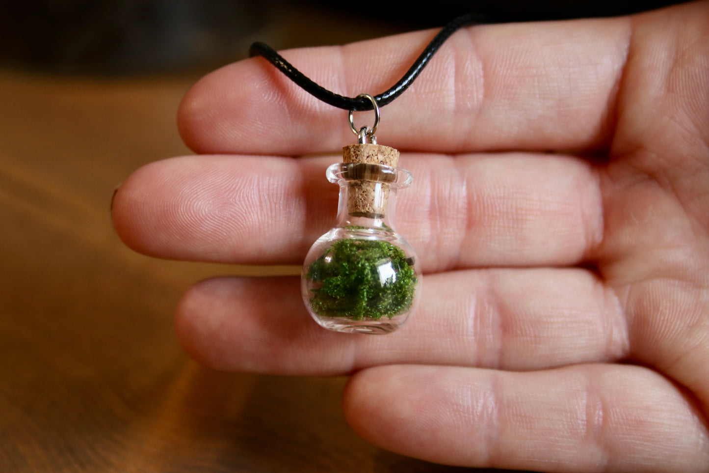 Preserved Moss Necklace