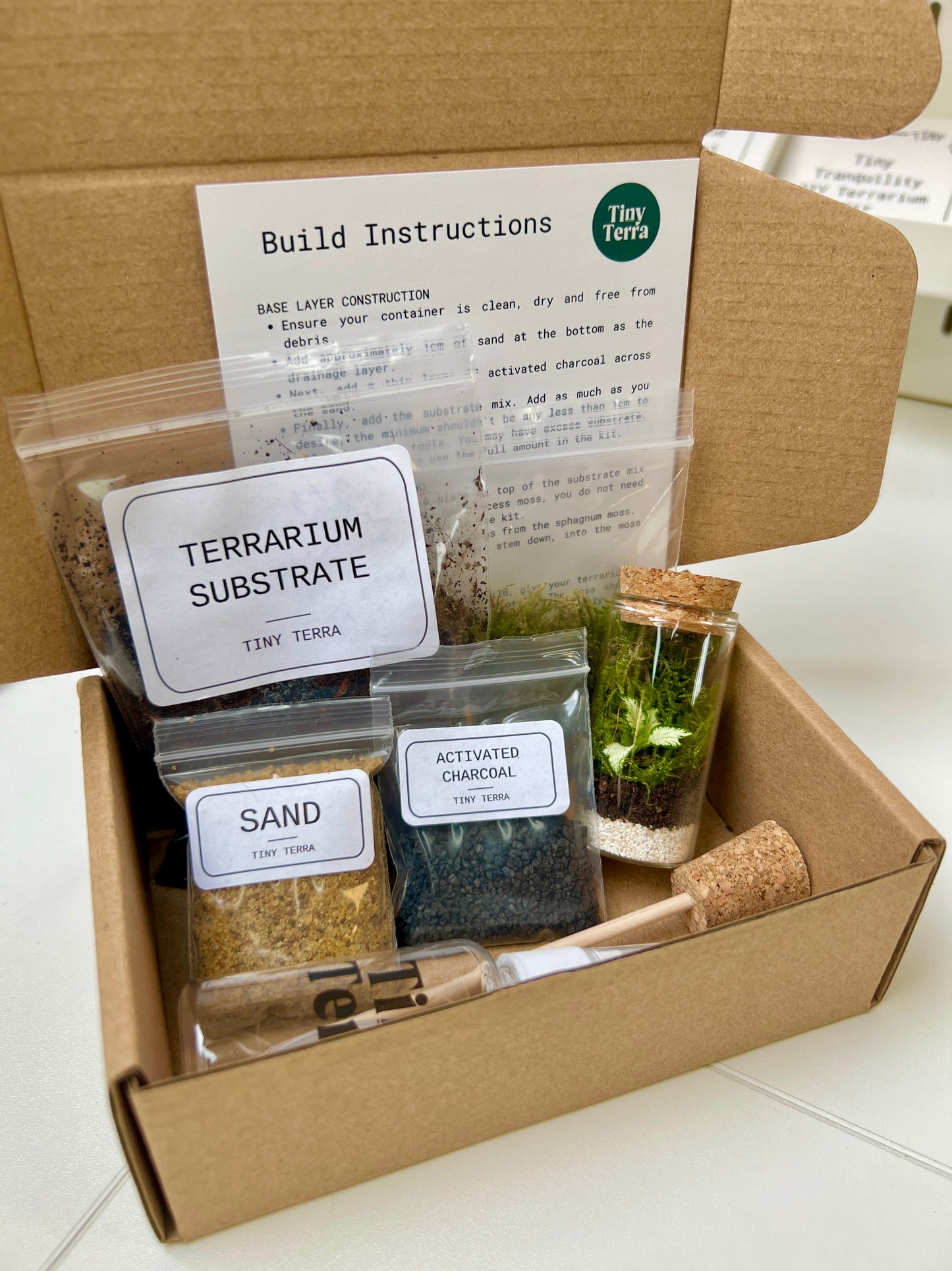 DIY Tiniest Terra Terrarium Kit
