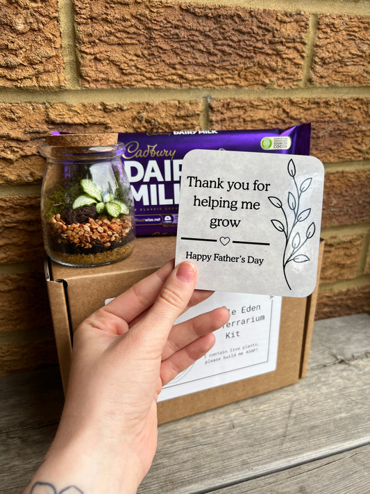 Father’s Day DIY Terrarium Kit Bundle